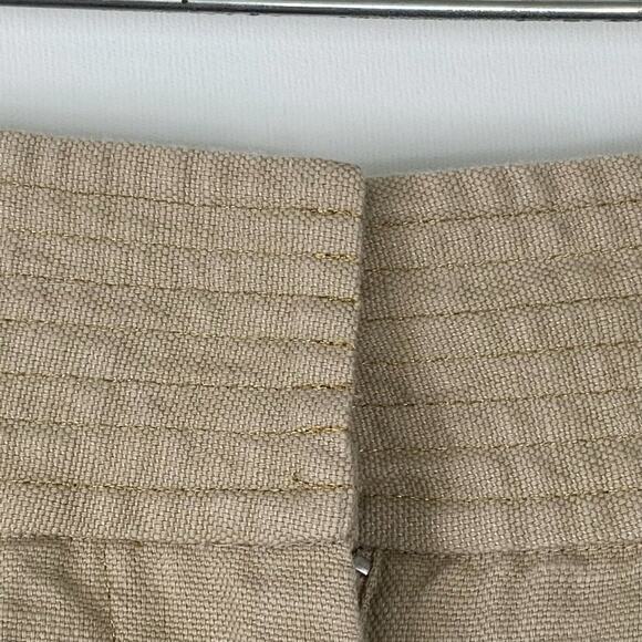 DIANE von Furstenberg Linen Blend Bermuda Boy Shorts NWT - Picture 4 of 9